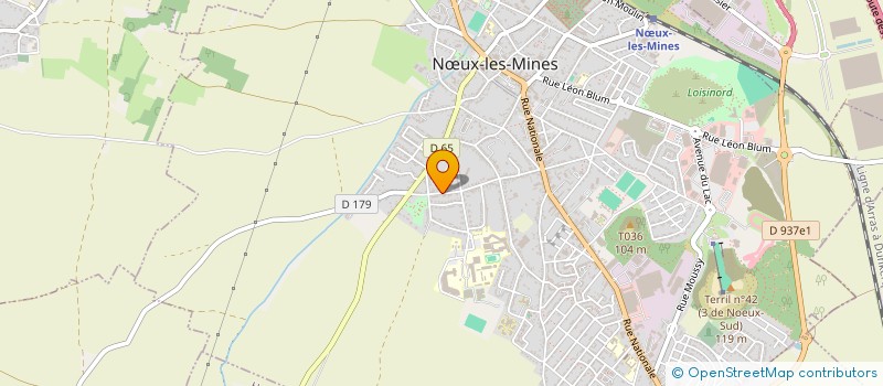localisation de l'entreprise CARO-LIO à NŒUX-LES-MINES