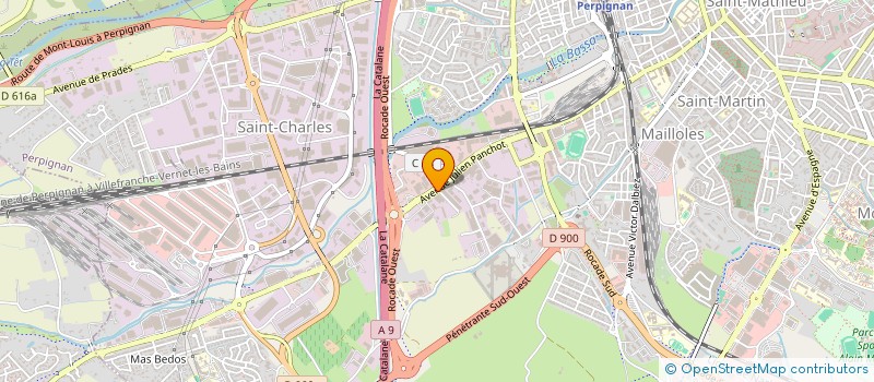 localisation de l'entreprise CARO PRICE à PERPIGNAN