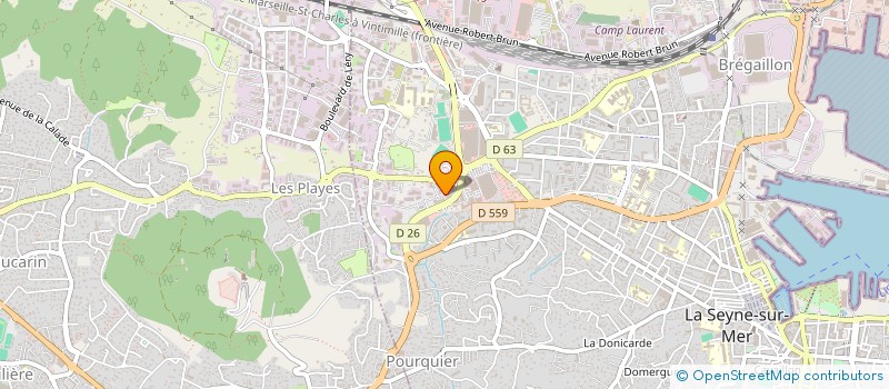 localisation de l'entreprise CARO STYL à LA SEYNE-SUR-MER