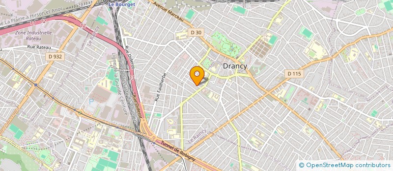 localisation de l'entreprise CAROBAT à DRANCY