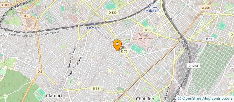 localisation de l'entreprise CAROBAT à CHATILLON