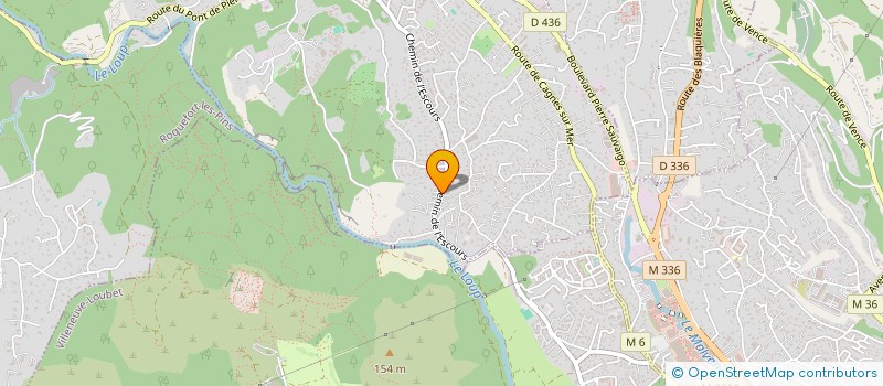 localisation de l'entreprise CAROCE  LA COLLE-SUR-LOUP