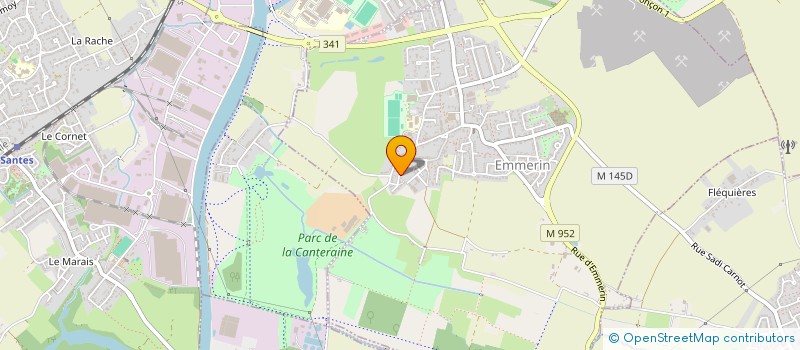 localisation de l'entreprise CAROD  EMMERIN