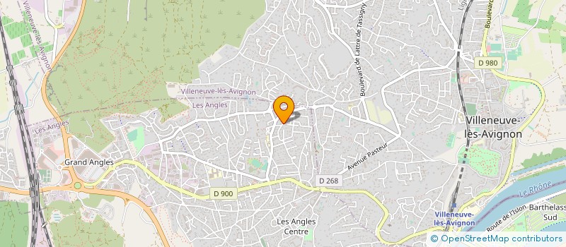 localisation de l'entreprise CAROGE à LES ANGLES