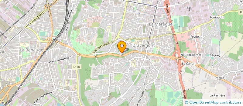 localisation de l'entreprise CAROGERASE  FLOIRAC