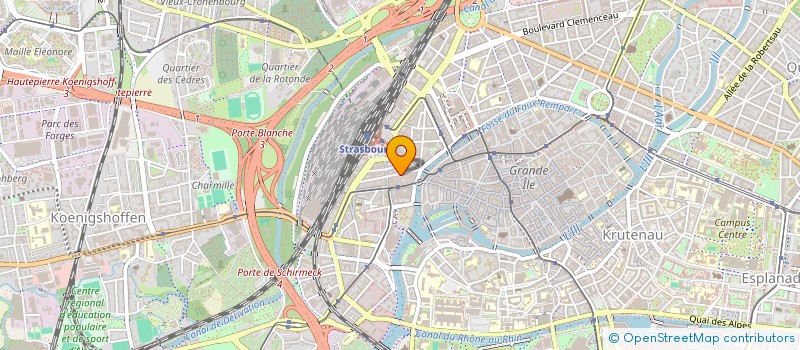 localisation de l'entreprise CAROGNA RECORDS à STRASBOURG