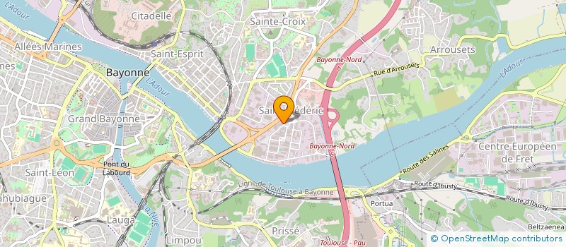 localisation de l'entreprise CAROL à BAYONNE