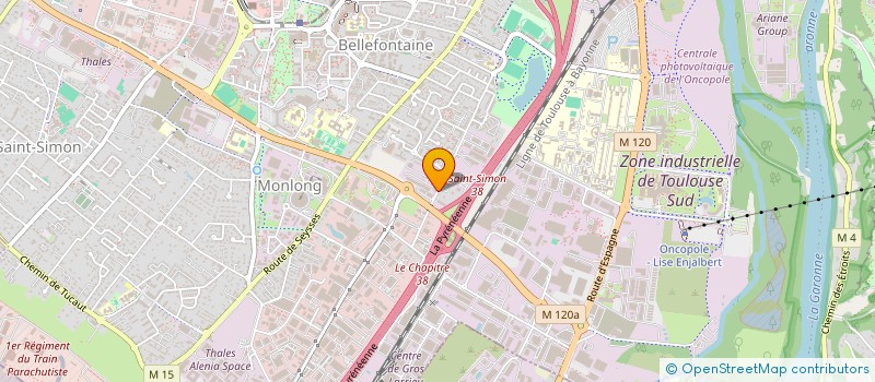 localisation de l'entreprise CAROL à TOULOUSE