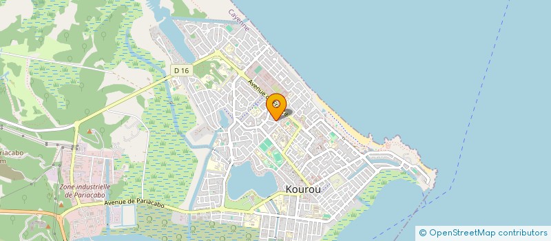 localisation de l'entreprise CAROL IMMO  KOUROU