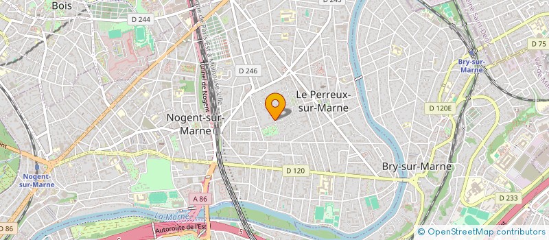 localisation de l'entreprise CAROLAURE  LE PERREUX-SUR-MARNE