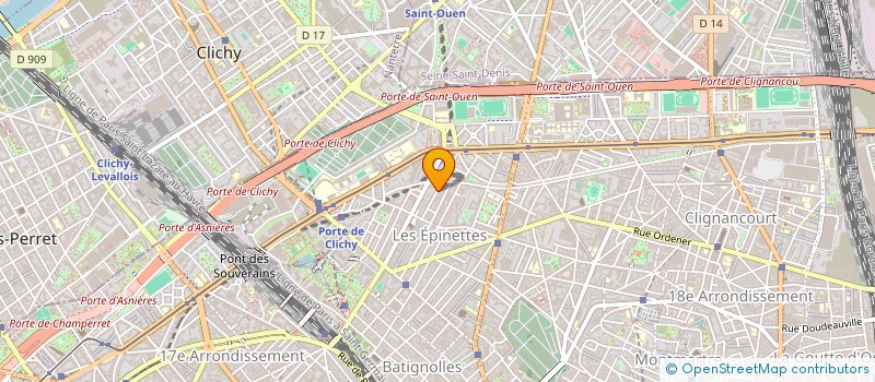 localisation de l'entreprise CAROLE  PARIS