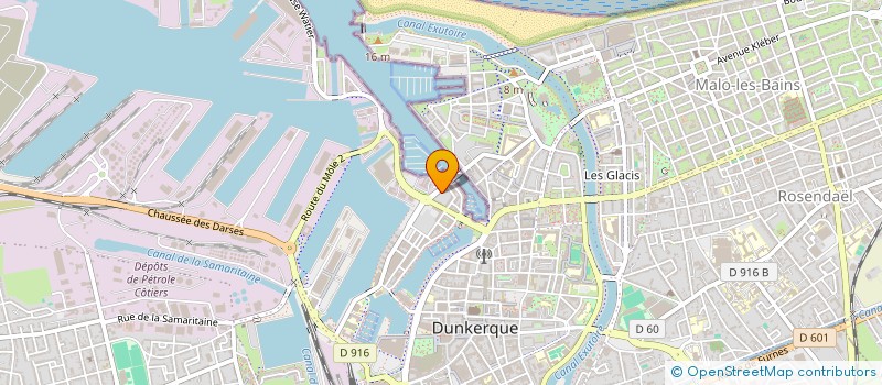 localisation de l'entreprise CAROLE AND CO à DUNKERQUE