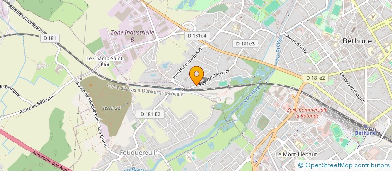 localisation de l'entreprise CAROLE B  ANNEZIN