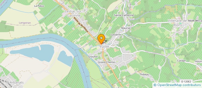 localisation de l'entreprise CAROLE BENAZET  LEGE-CAP-FERRET