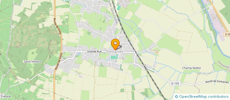 localisation de l'entreprise CAROLE COIFFURE  FONTAINES