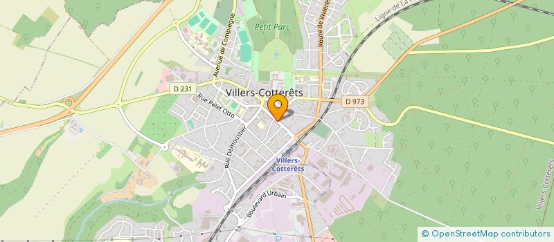localisation de l'entreprise CAROLE COIFFURE  VILLERS-COTTERETS
