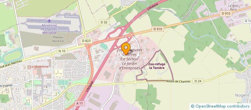 localisation de l'entreprise CAROLE DEHAYS RESSOURCES HUMAINES à CHARTRES