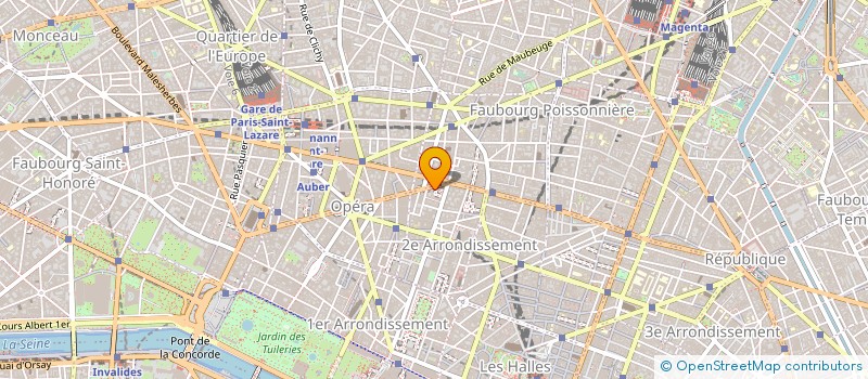 localisation de l'entreprise CAROLE DIFFUSION à PARIS