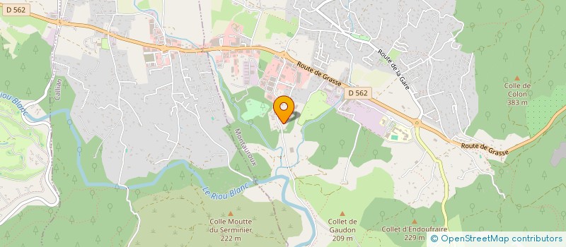 localisation de l'entreprise CAROLE ERIC  MONTAUROUX