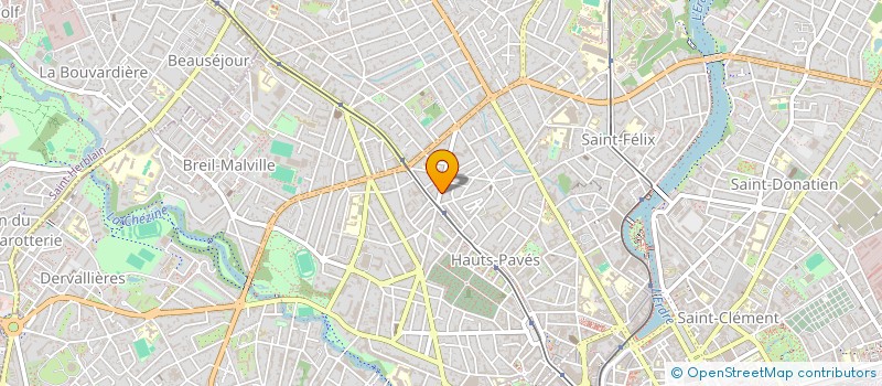 localisation de l'entreprise CAROLE ET HUBERT CORDONNIER à NANTES