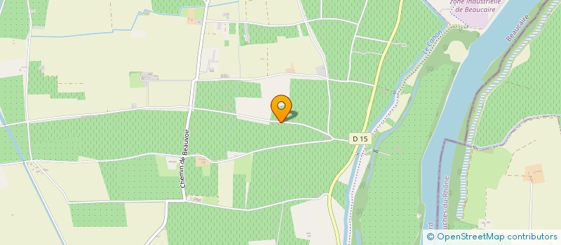 localisation de l'entreprise CAROLE NICOLAS  BEAUCAIRE