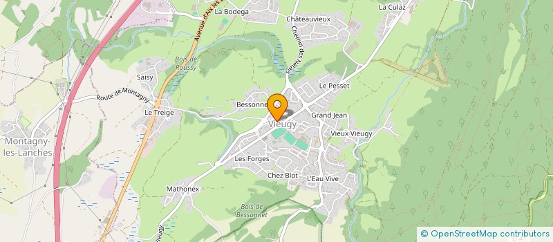 localisation de l'entreprise CAROLE SALLE à ANNECY