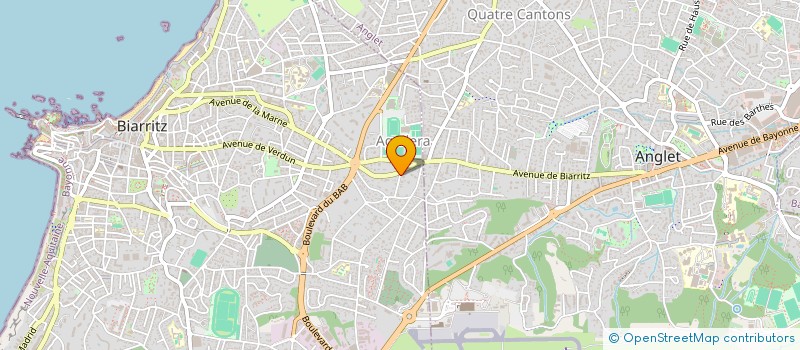 localisation de l'entreprise CAROLEO à BIARRITZ