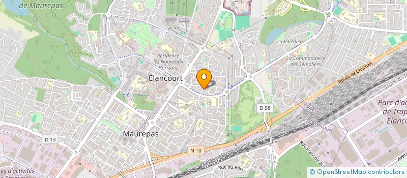 localisation de l'entreprise CAROLINA à ELANCOURT