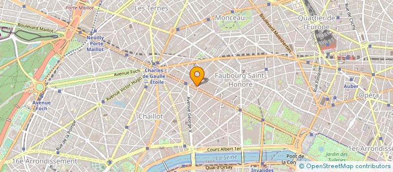 localisation de l'entreprise CAROLINA PRODUCT à PARIS
