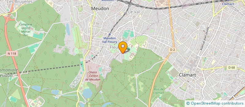 localisation de l'entreprise CAROLINA TOUCH  MEUDON