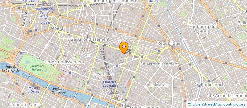 localisation de l'entreprise CAROLINE  PARIS