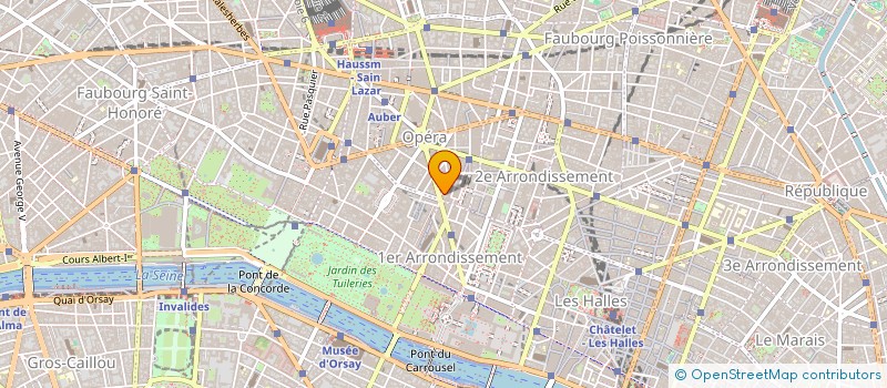 localisation de l'entreprise CAROLINE 58 à PARIS