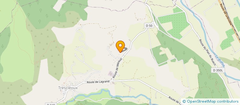 localisation de l'entreprise CAROLINE  TRESCLEOUX