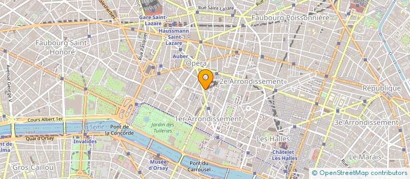 localisation de l'entreprise CAROLINE 82 à PARIS