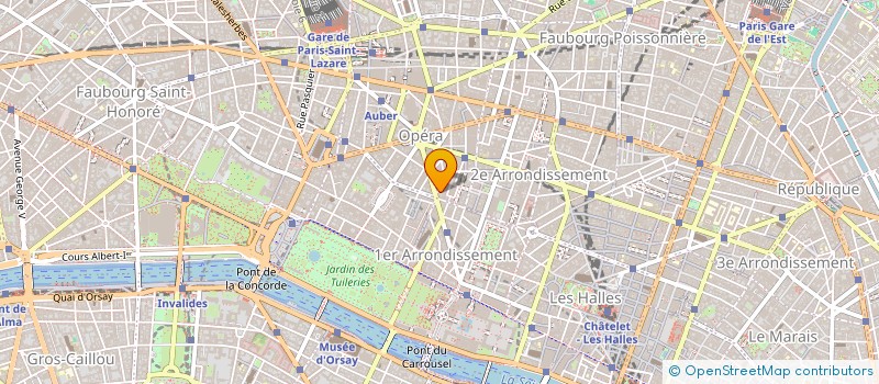localisation de l'entreprise CAROLINE 90 à PARIS
