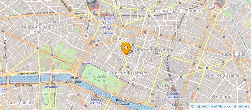 localisation de l'entreprise CAROLINE 93 à PARIS