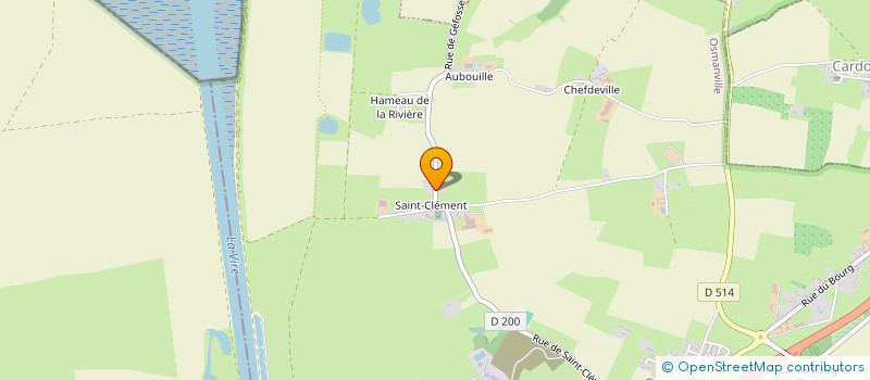 localisation de l'entreprise CAROLINE à OSMANVILLE