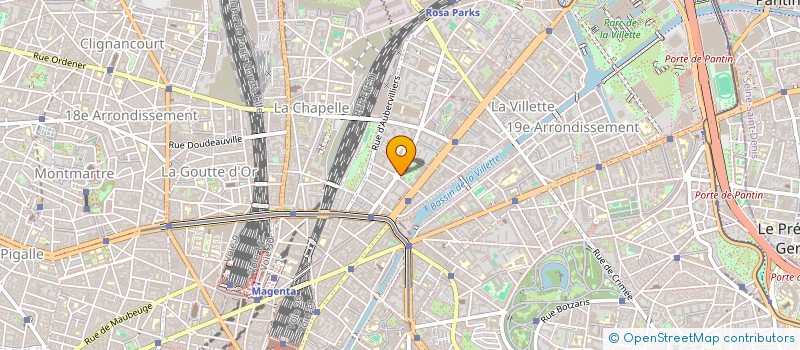 localisation de l'entreprise CAROLINE BERNARD PSYCHOLOGUE  PARIS