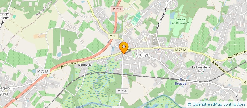 localisation de l'entreprise CAROLINE BODIGUEL ET FLORENT CHAMPENOIS, NOTAIRES ASSOCIES à BOUAYE