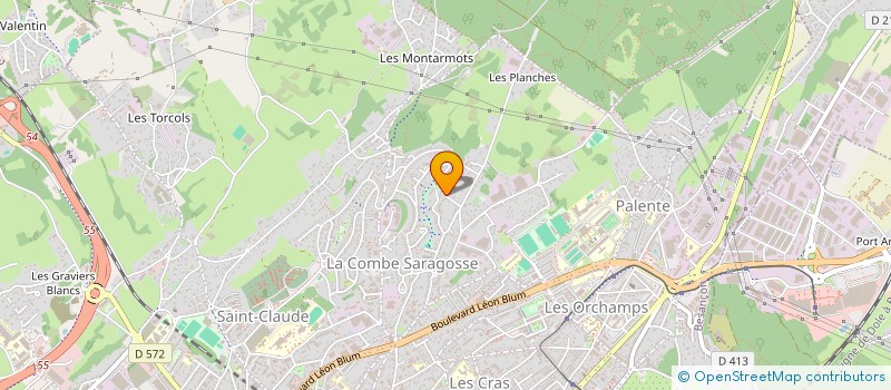 localisation de l'entreprise CAROLINE CRELEROT à BESANCON