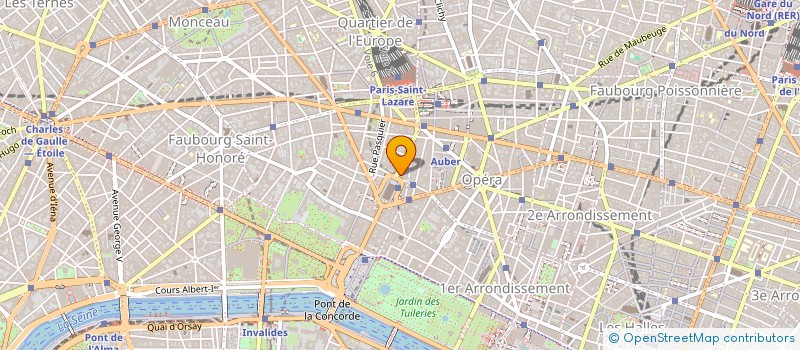 localisation de l'entreprise CAROLINE DEVELOPPEMENT  PARIS