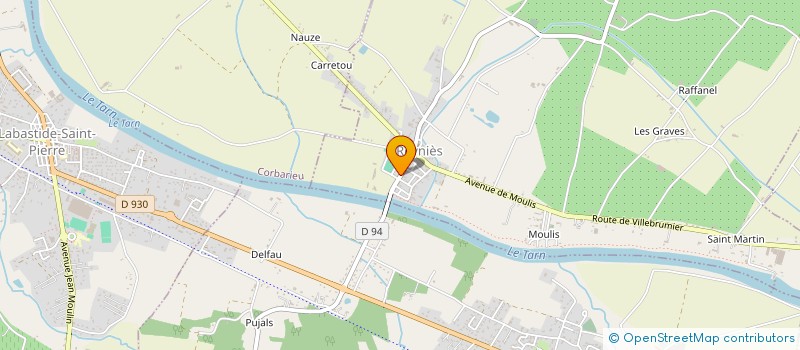 localisation de l'entreprise CAROLINE DU SUD  REYNIES