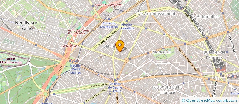 localisation de l'entreprise CAROLINE EXCELSIOR HOTEL  PARIS