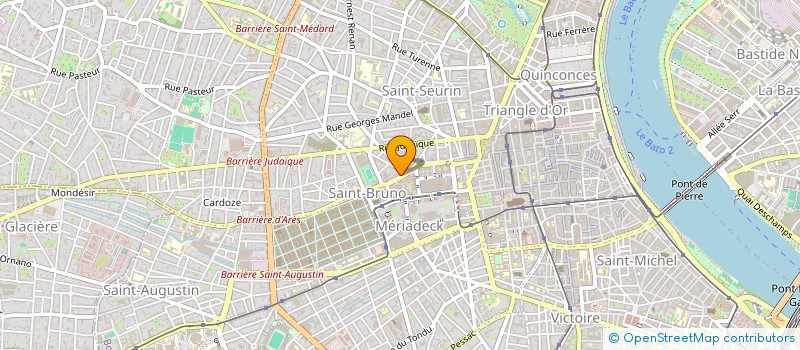 localisation de l'entreprise CAROLINE FABBRI  BORDEAUX