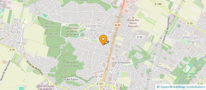 localisation de l'entreprise CAROLINE JOKMANOVIC SERVICES ET CONSEILS à LA VILLE-DU-BOIS
