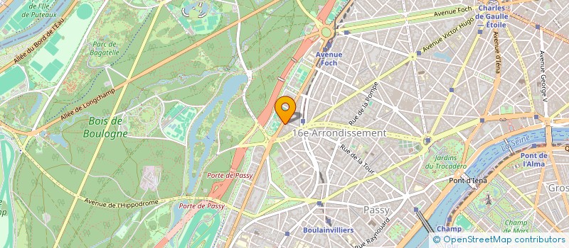 localisation de l'entreprise CAROLINE KESLASSY ARCHITECTURE  PARIS