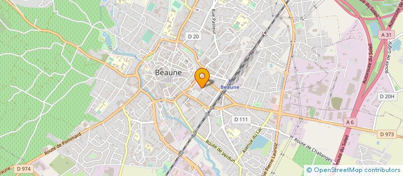 localisation de l'entreprise CAROLINE PARENT ET ASSOCIES à BEAUNE