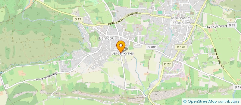 localisation de l'entreprise CAROLINE PONS à PARADOU