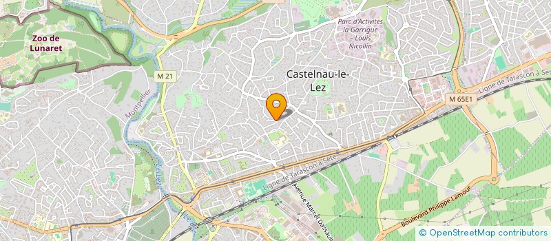 localisation de l'entreprise CAROLINE SACCO à CASTELNAU-LE-LEZ