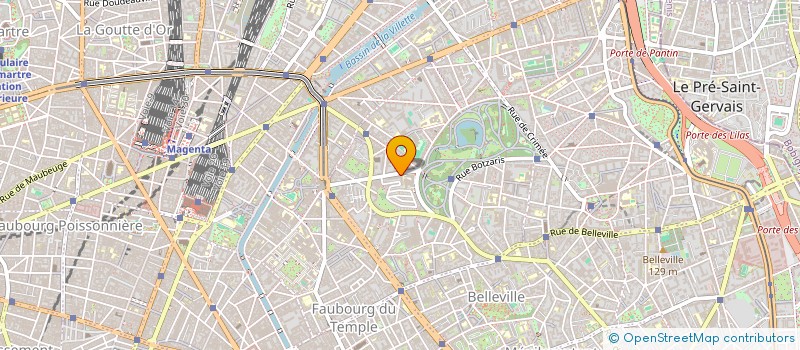 localisation de l'entreprise CAROLINE WOUSSEN-FRANCZIA SAS  PARIS